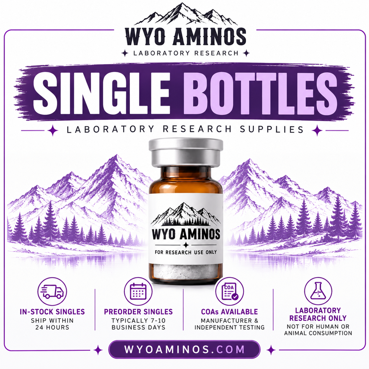 CURRENT SINGLE BOTTLES