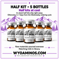 HALF KITS | 5 Bottles (Some InStock & PreOrder Available)