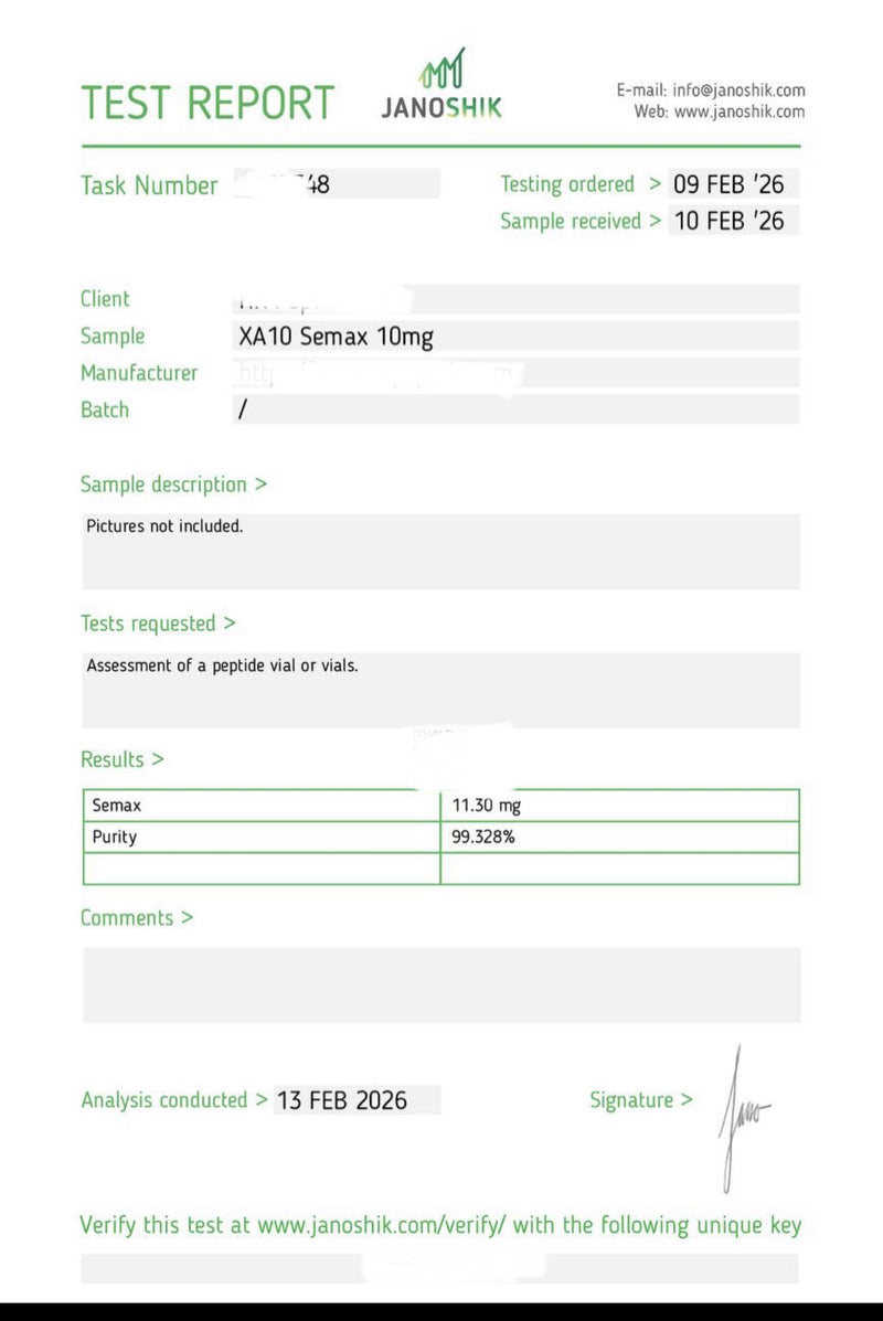 BPC-157 5mg Lab Report