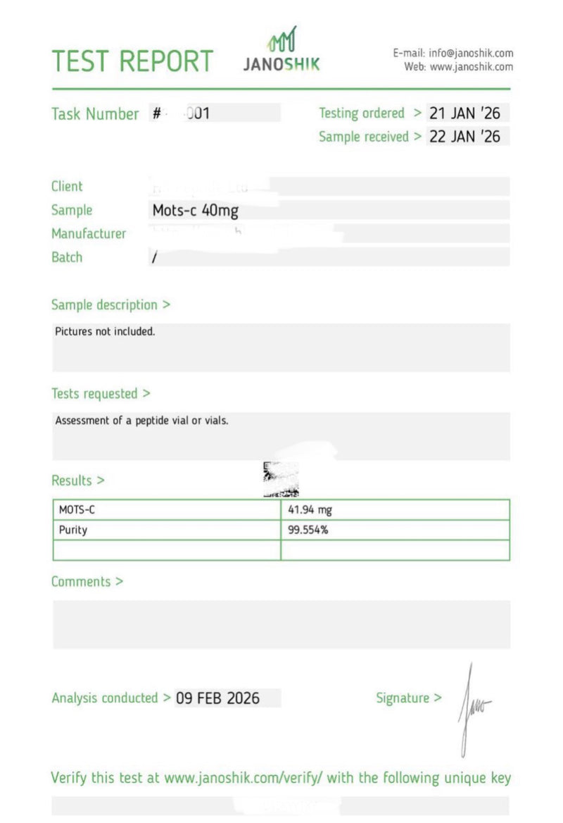 BPC-157 5mg Lab Report