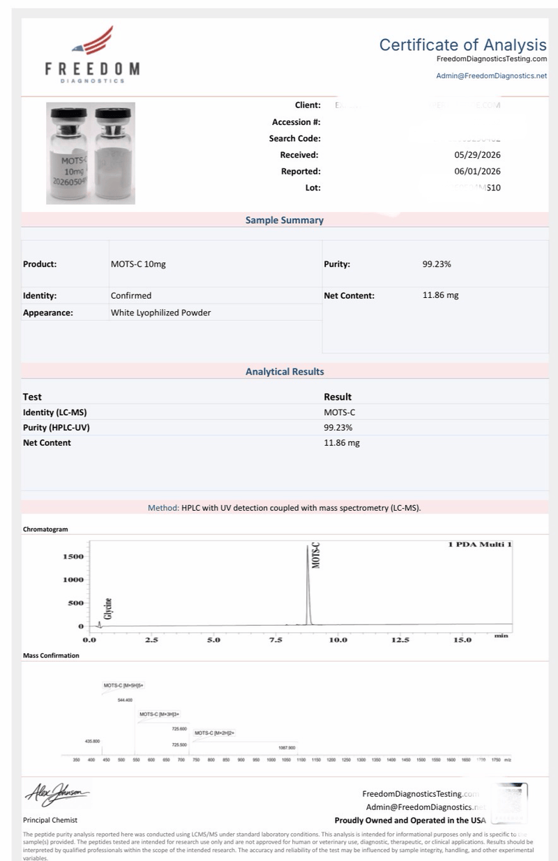 BPC-157 5mg Lab Report