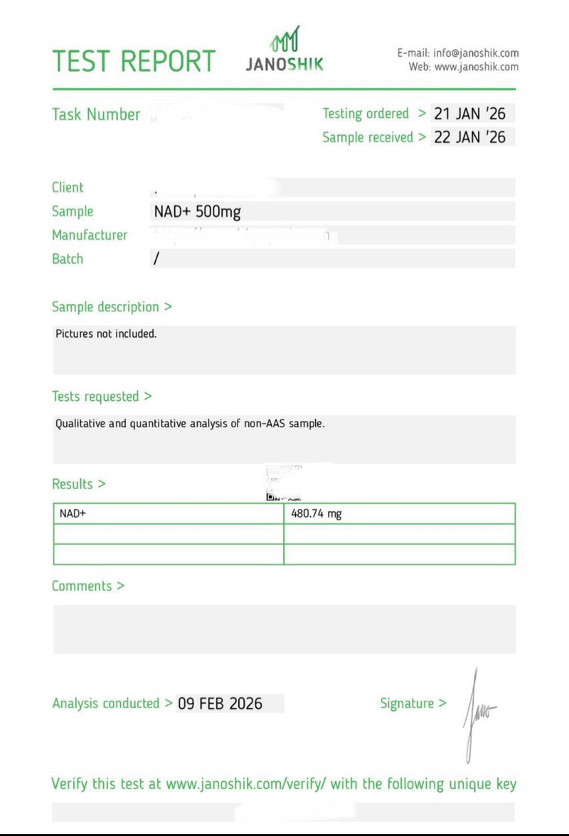 BPC-157 5mg Lab Report