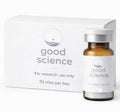 Good Science research vial and packaging on a white background